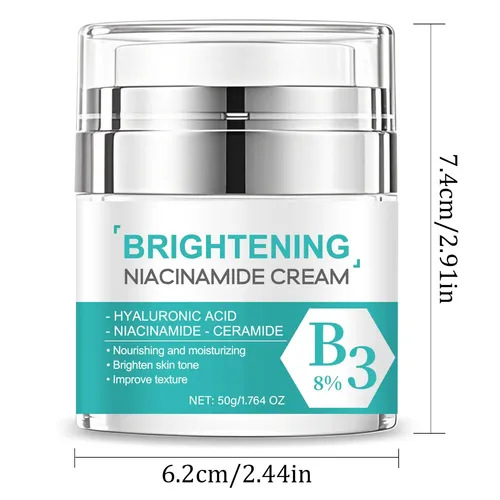 Crema Iluminadora Con Niacinamida 8% -vitamina B3 Hidratante