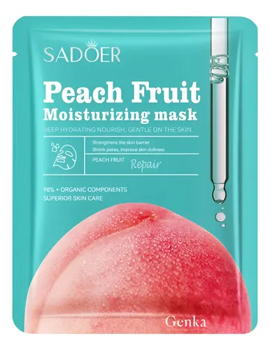 Mascarilla Facial De Durazno Hidratante Reduce Poros Sadoer