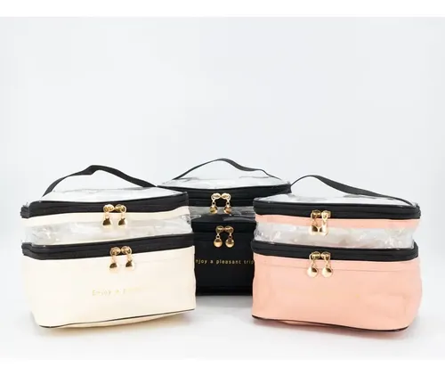 Organizador Neceser Porta Cosméticos Bolso Viaje Maquillaje