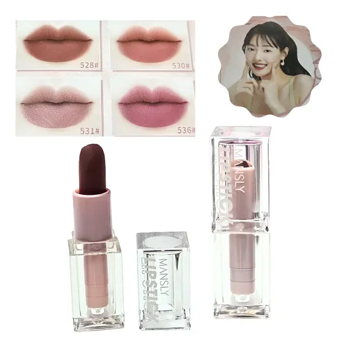 Labial Lipstick Mud Terciopelo Balsámico Mate By Mansly