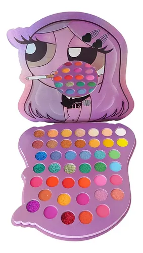 Paleta de Sombras Pola Ayin con 42 Tonos Mate y Brillo