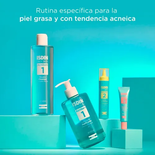 Isdin Acniben Micellar Cleanser Piel Grasa Desmaquillante