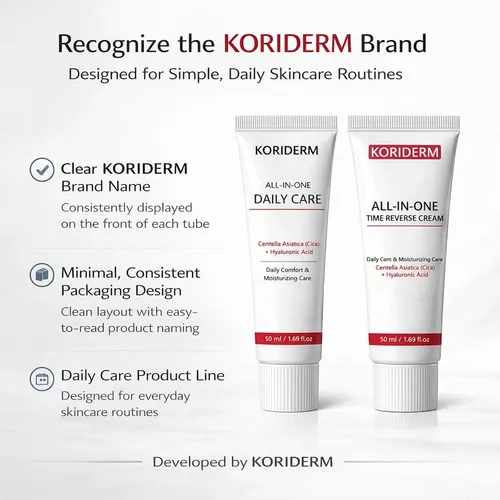 Crema Facial Hidratante Koriderm All-in-one Con Centella 50