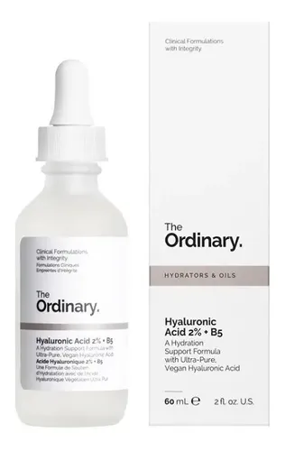 Sérum Ácido hialurónico 2% + B5 The Ordinary Hydrators e Oils día/noche para todo tipo de piel de 60mL/56g +15 años