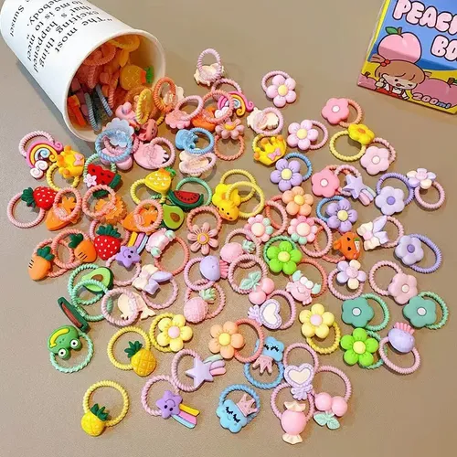 100 Unidades De Cintas Pequeñas Para El Pelo Para Niños, Bon