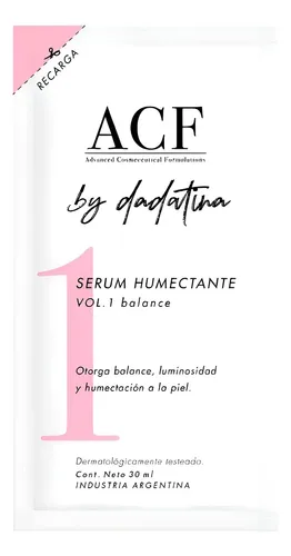 Recarga Serum Vol 1 Balance Acf By Dadatina M21109