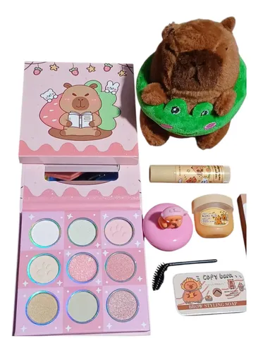 Mega Kit Makeup Peluche Capibara 50 Art Emprende Dia Dl Niño