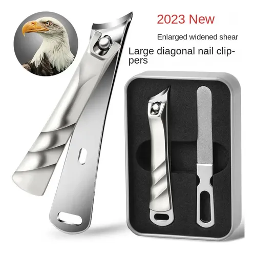 Kit Manicura Acero Inoxidable Set Cortauñas Portátil *