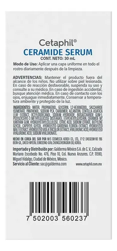 Suero de Ceramidas Cetaphil para Todo Tipo de Piel Día y Noche