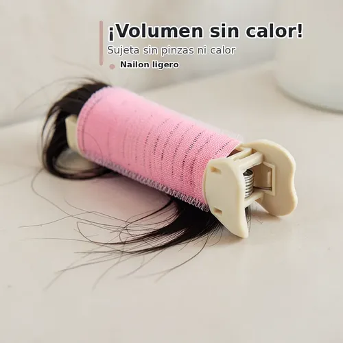 Rulos Autoadhesivos Para Raíz Del Cabello, Volumen