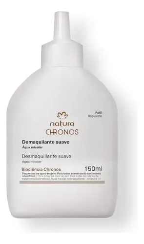 Agua Micelar Desmaquillante Suave Chronos Natura (repuesto)