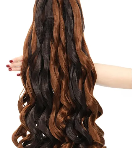 Cabello Trenzado Rizado Francés Conrora, 60 Cm, 8 Paquetes,