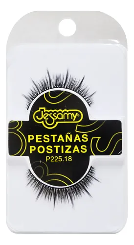 Pestañas Postizas Enteras Mink Sintético Jessamy P225 Color 18