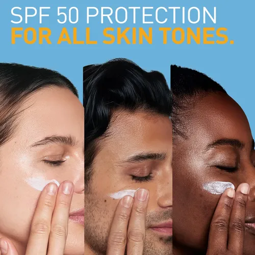 Cerave Crema Hidratante Facial Spf 50, 3 Oz Todo Tipo De Piel Día