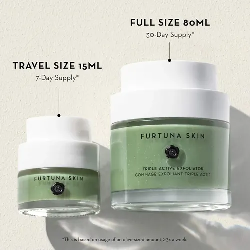 Exfoliante Facial Triple Acción Furtuna Skin 2.82 Oz