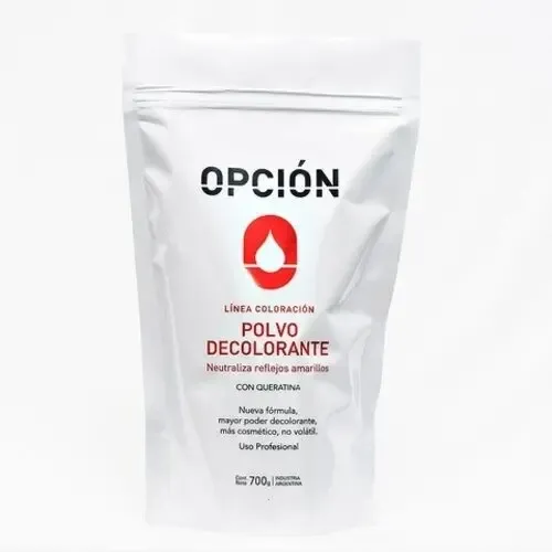 Polvo Decolorante Antiamarillos Opción Tono 9 para Cabello 500g