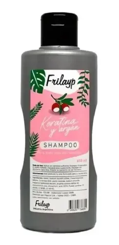 Kit Shampoo + Acondicionador Frilayp Keratina Y Argan 1000cc