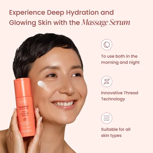 Set Gua Sha Cuarzo Rosa Y Suero Facial Vitamina C
