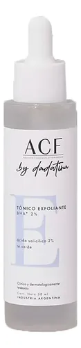 Acf By Dadatina Tónico Exfoliante Facial Piel Mixta Con Acné