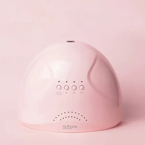 Cabina Uv Led Sun 48w Uñas Esculpidas Gelificadas Semipermanentes Gel Secado Uv Omshop Color Rosa