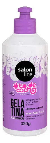 Salon Line To De Cacho Gelatina Definicion Anti Frizz 320 6c