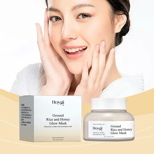 Rice Honey Brightening Mask, Moisturizing And Nourishing