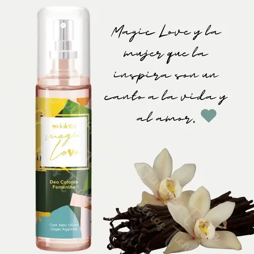 Perfume Mujer Deo Colonia Fem Magic Love Violetta Cosméticos