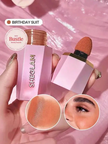 Rubor Líquido Mate Sheglam Color Bloom Birthday Suit