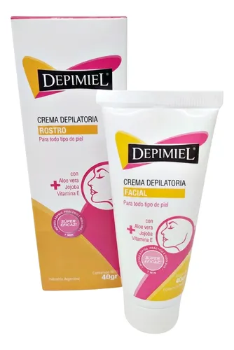 Crema Depilatoria Para Rostro Depimiel X 40 Gr
