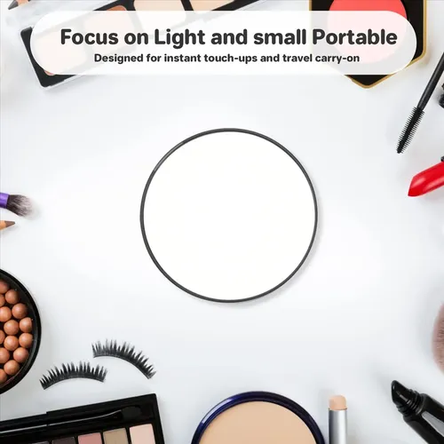 Espejo De Maquillaje Con Aumento De 10 Aumentos, Espejo Redo