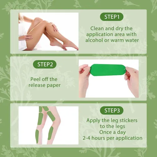 2×parche Ajenjo For Piernas,cuidado La Piel,masaje Hi Shenzg