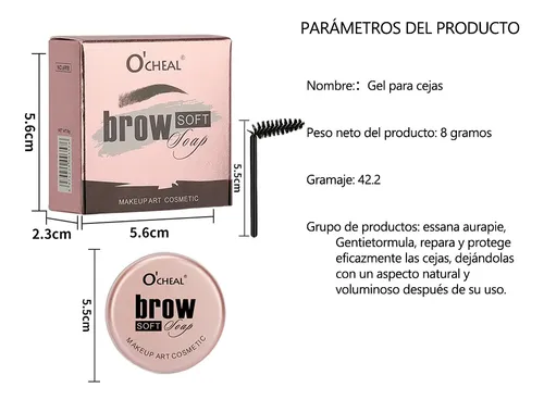 Y Un Gel Para Cejas Transparente E Incoloro H.