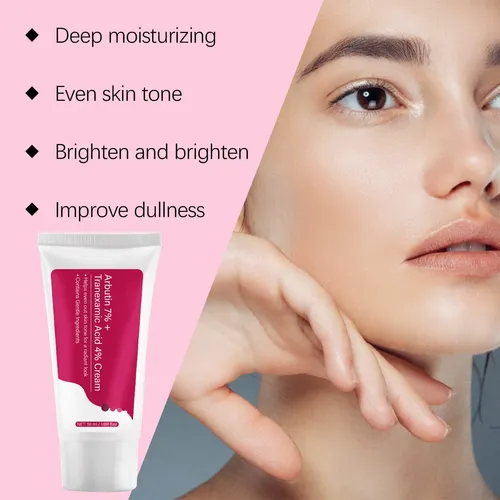 Crema Facial Tranexamic Para Tratamiento De Hiperpigmentació