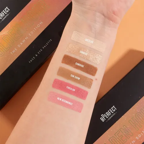 Paleta Para Rostro Y Ojos Bperfect Golden Hour Dawn Edition