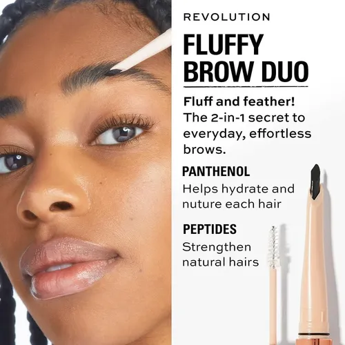 Dúo De Cejas Fluffy Brow Filter 2 En 1