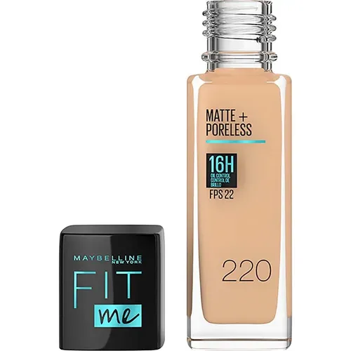 Base Fit Me Matte + Poreless 220 Natural beige Maybelline