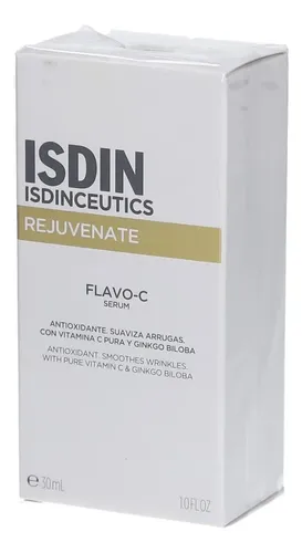 Isdinceutics Flavo C Serum 30 Ml Antioxidante Vitamina C Momento de aplicación Día/Noche