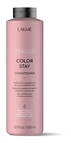 Acondicionador Lakme Teknia Color Stay Para Cabellos Teñidos 1L
