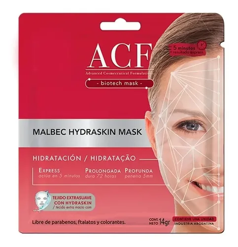 Mascara Shock Malbec Hydraskin Acf Todo Tipo De Piel