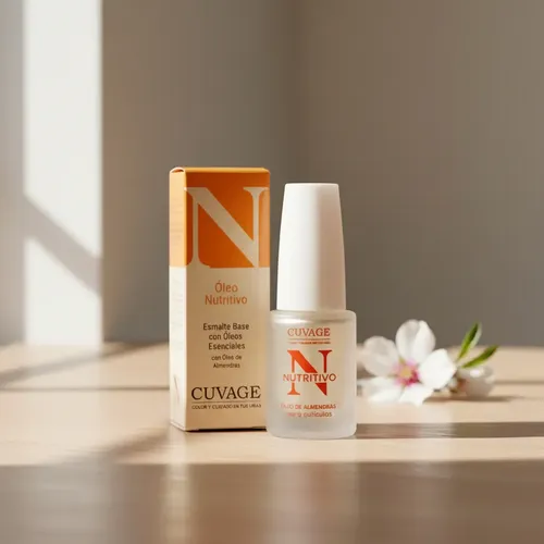 Base Oleo Para Uñas Tratamientos Cuvage X 11 Ml Color Nuritivo Con Oleo De Almendras