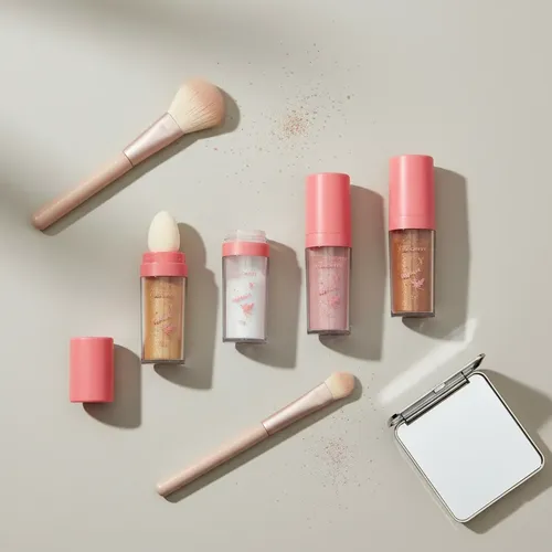 Polvo De Hadas Iluminador Facial Corporal Brillo Love Crazy