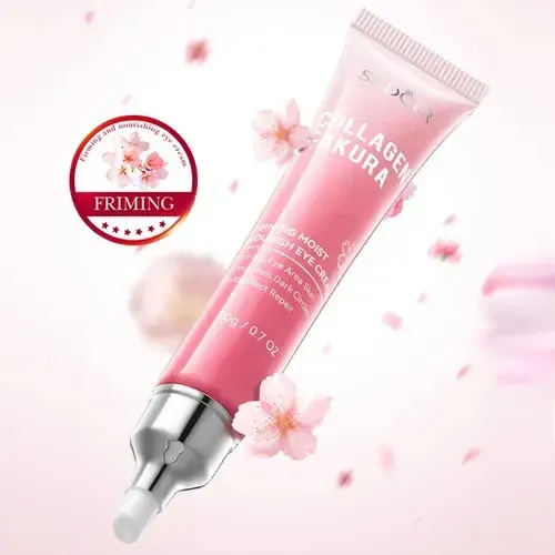 Contorno Ojos Colágeno Sakura Antiojeras Hidratante Sadoer Todo Tipo De Piel Día/noche