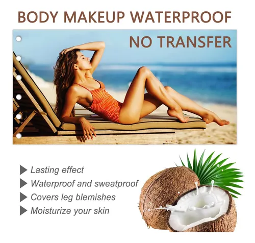 2026  Maquillaje Para Piernas, Crema Autobronceadora