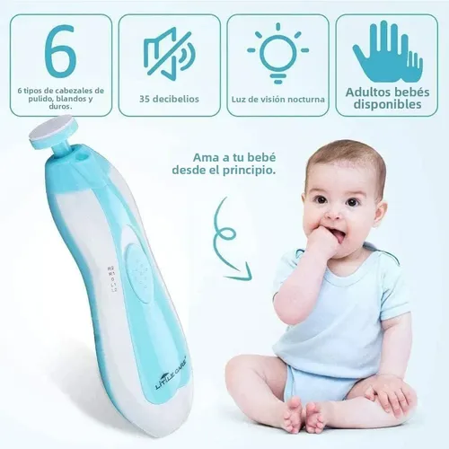 Electric Nail File Drill For Baby No Sharp Claws Hurt, 6 In