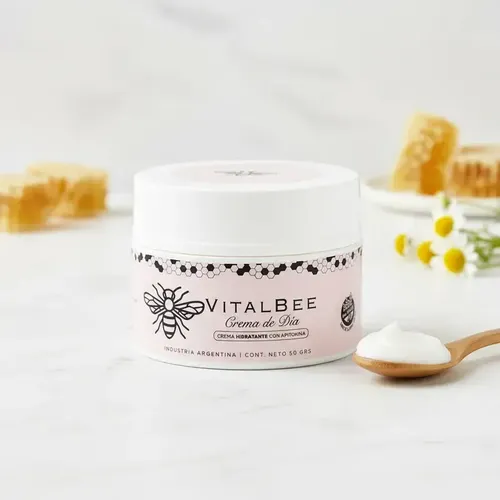 Crema Día Antiedad Con Colágeno Y Apitoxina Vitalbee