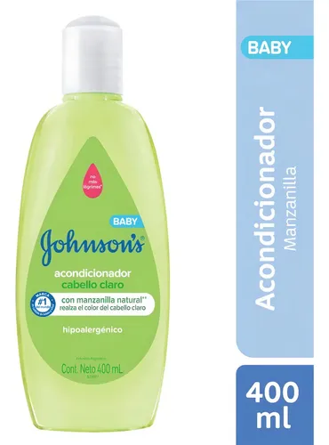 Acondicionador Para Bebé Johnson’s® cabello Claro X 400 Ml.