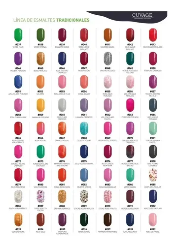 Esmaltes De Uñas Tradicional Sin Tacc Cuvage Pro Keratine