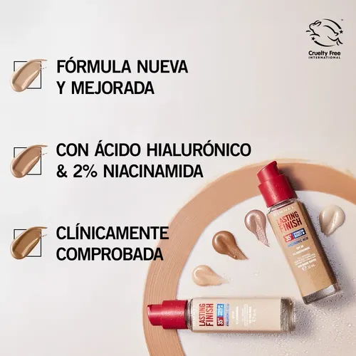 Base De Maquillaje Lasting Finish 35 Hours Rimmel London Tono 300 Sand