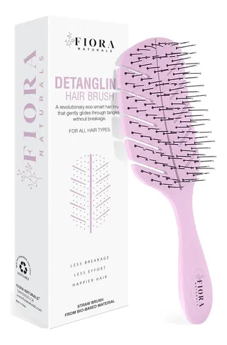 Cepillo Desenredante De Fiora Naturals – 100% Bio-friendly D
