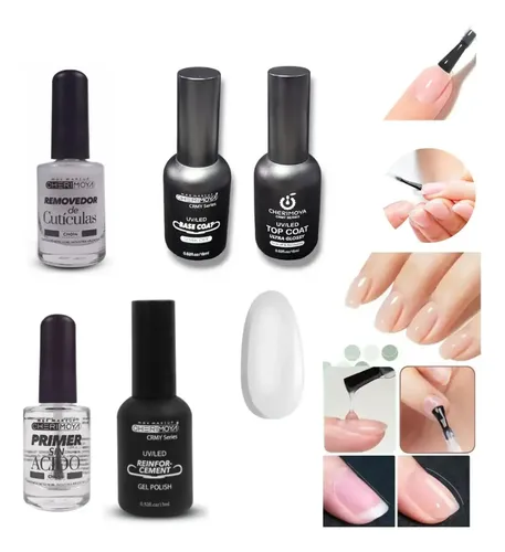 Kit Kapping Nivelador Reinforcement Gel Primer S/a Base Top